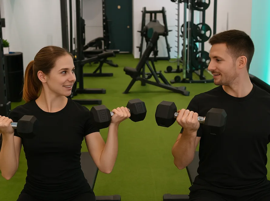 Entrenamiento en pareja en Barcelona